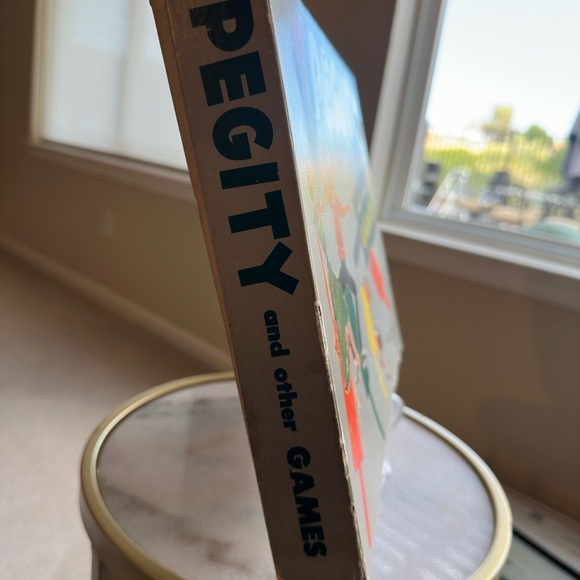 Vintage Board Game Pegity and Other Games by Parker Brothers - Picture 6 of 10